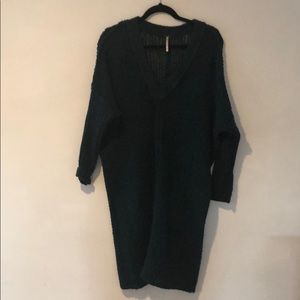 Free people knit sweater dress